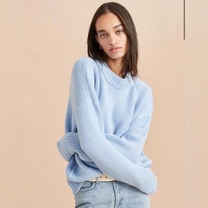 NWT La Ligne Soft Blue Marin Sweater, Size XS